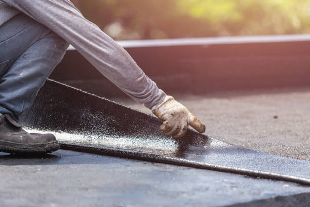 Professional Waterproofing technician working in Nashport, OH